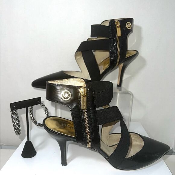 Micheal Kors “Meadow” Ankle Strap Heels - Picture 1 of 5